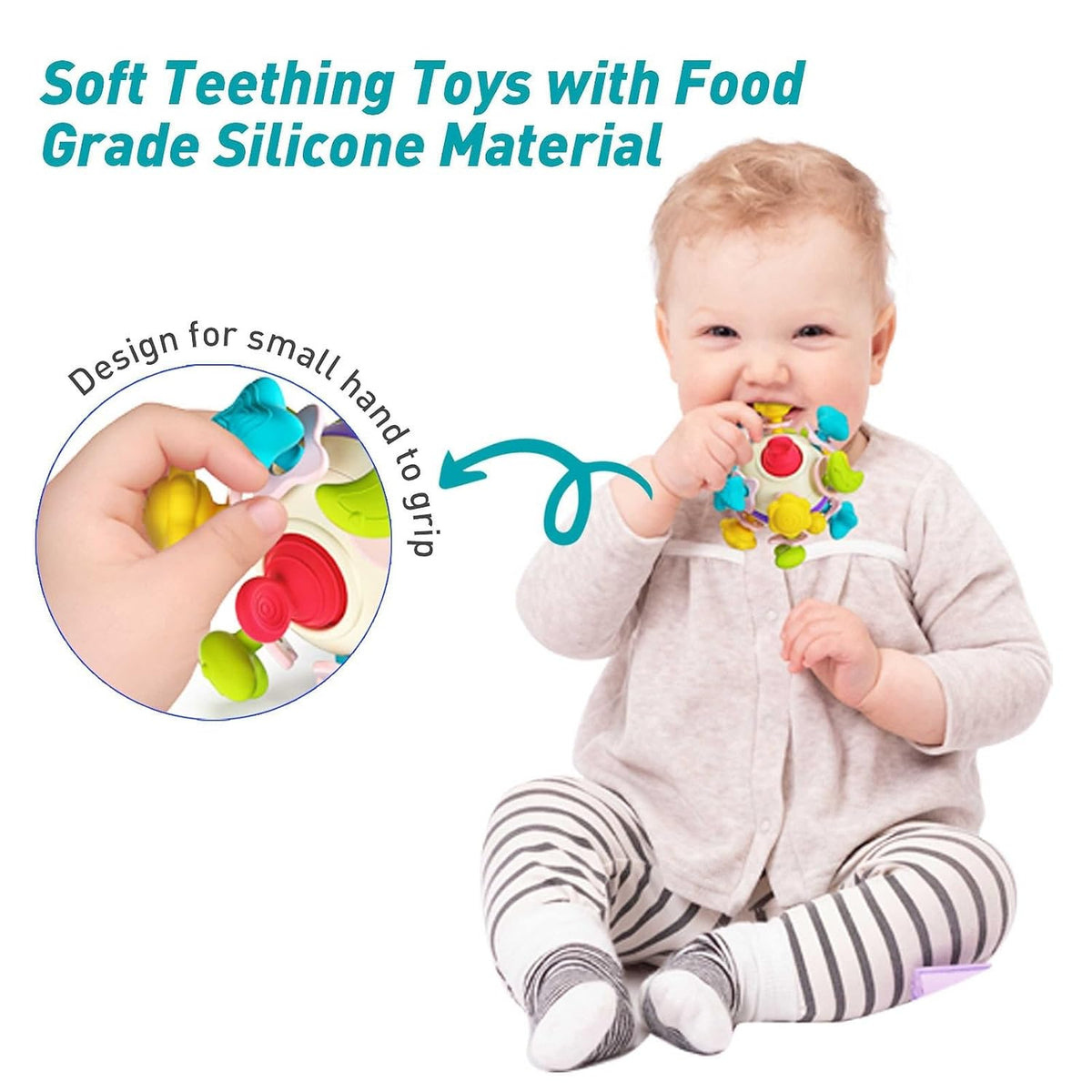 Food Grade Silicone Teething Ball