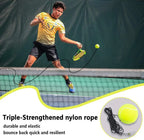 Tennis Trainer Rebound Ball with Racket