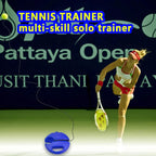 Tennis Trainer Rebound Ball with Racket