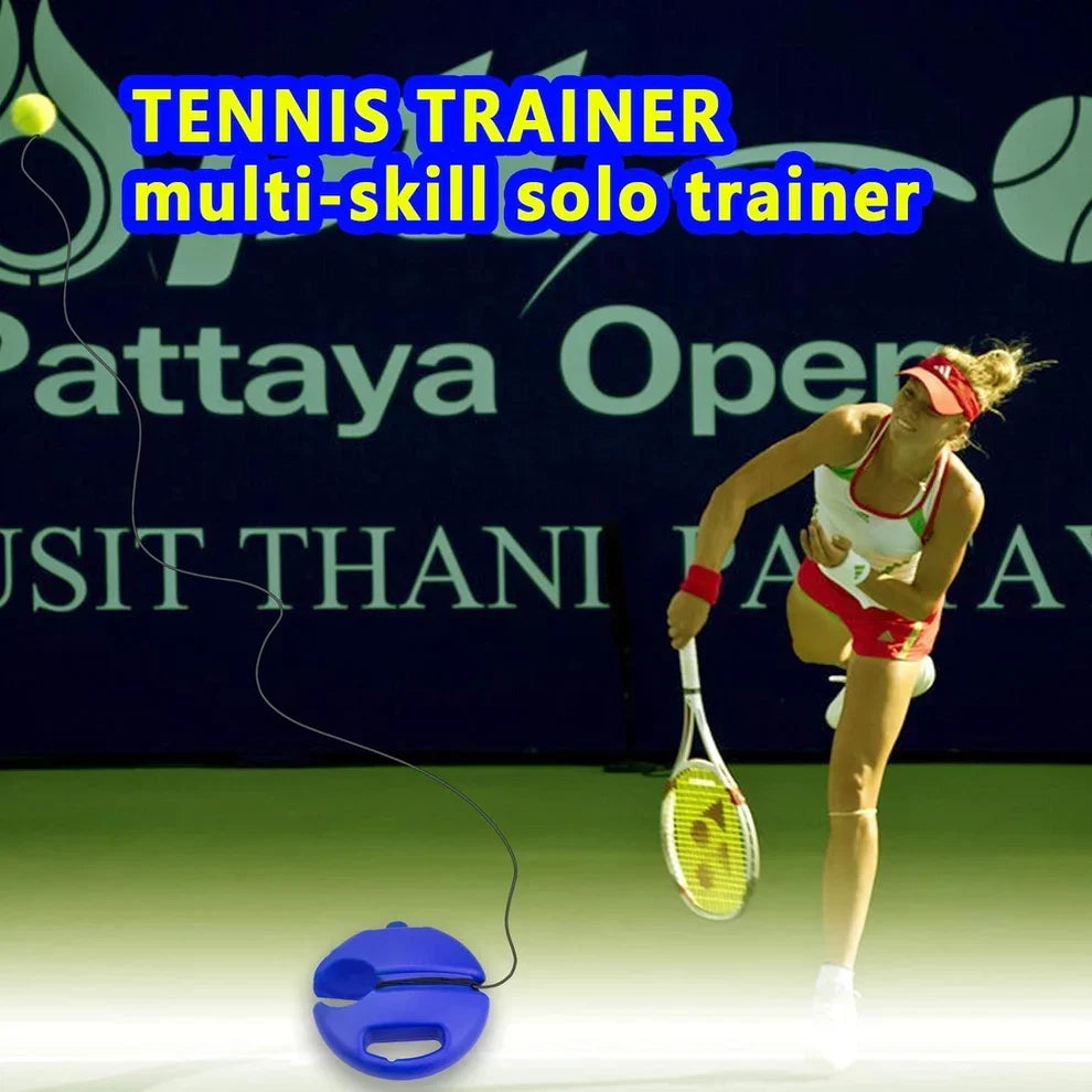 Tennis Trainer Rebound Ball with Racket