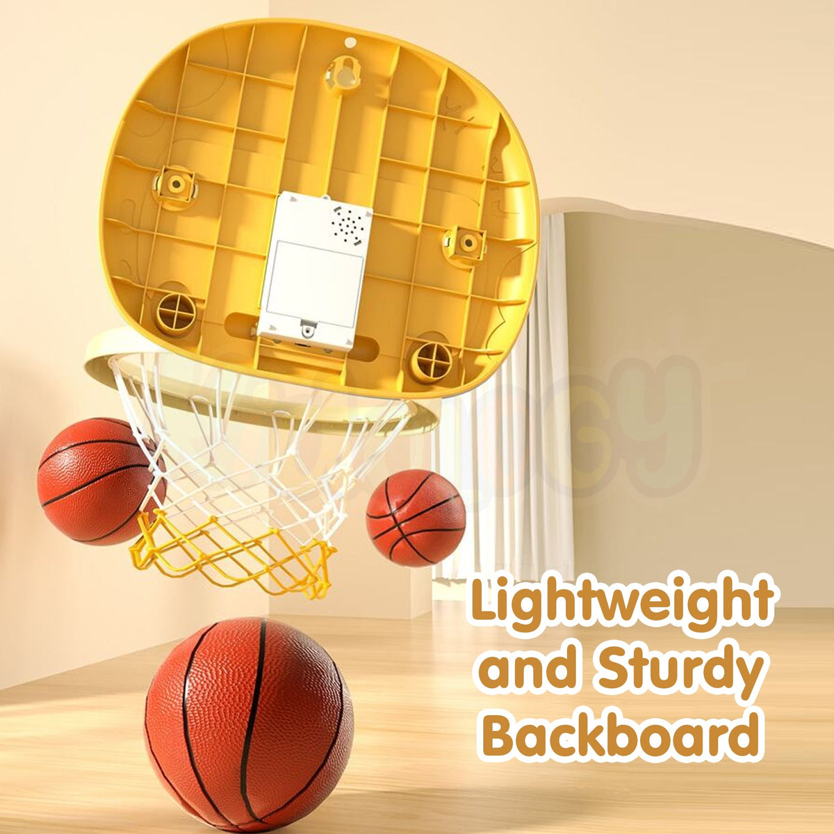 2-in-1 Ultimate Indoor Fun: Basketball + Ring Toss Game Set