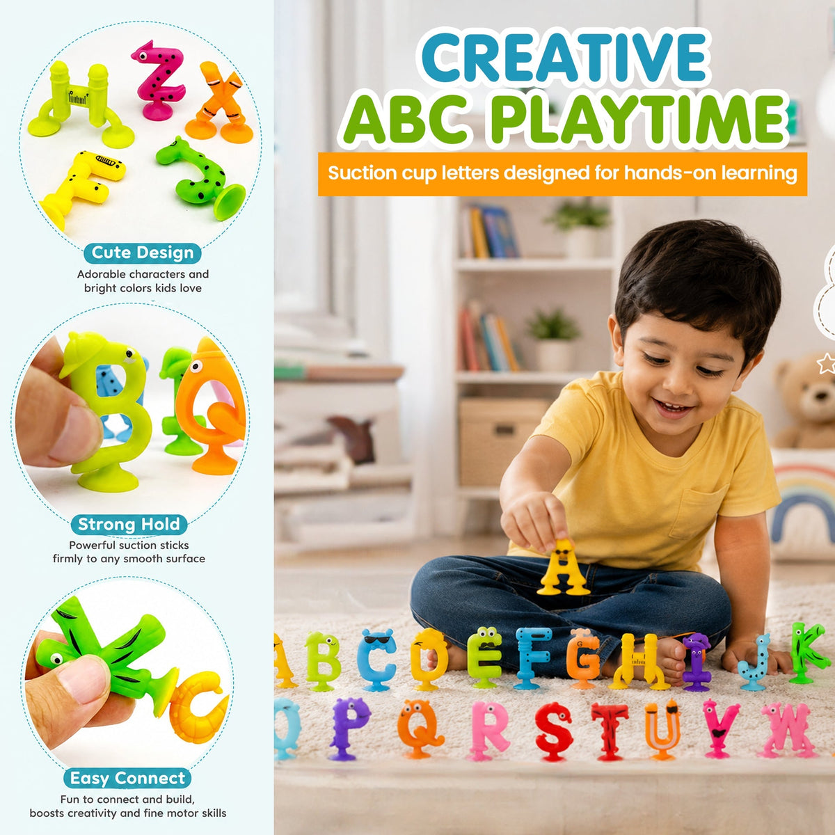 Stick & Learn Letters – Montessori Play