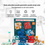 Montessori Cartoon Cube: Educational Toy