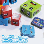 Emoji Cube Face Change Game