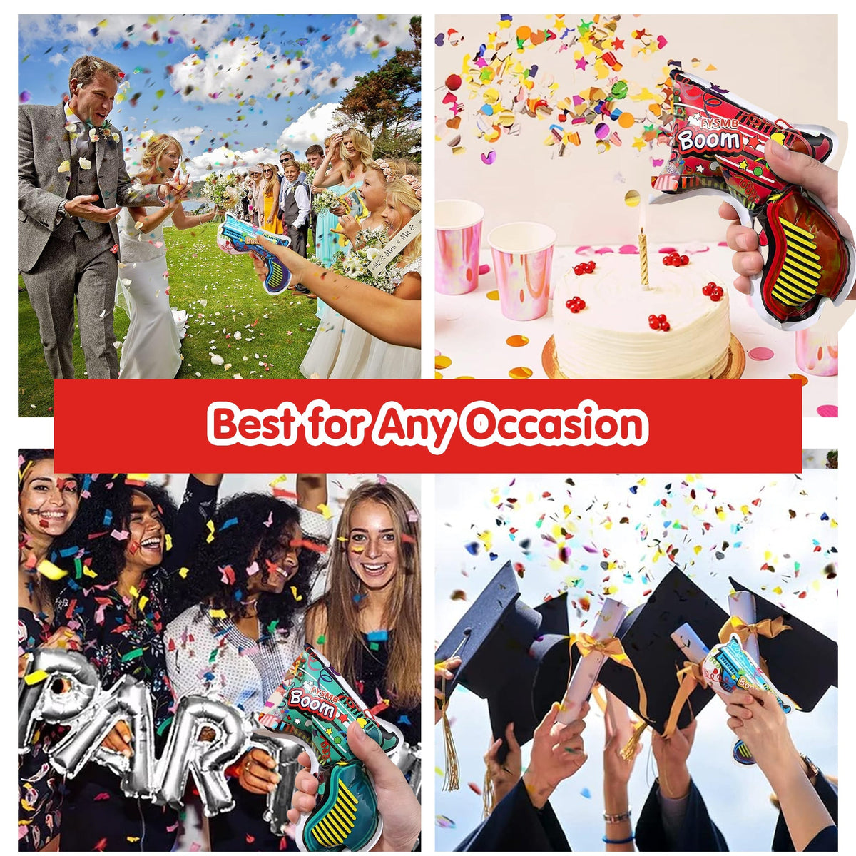 Inflatable Fireworks Guns (Set of 15)