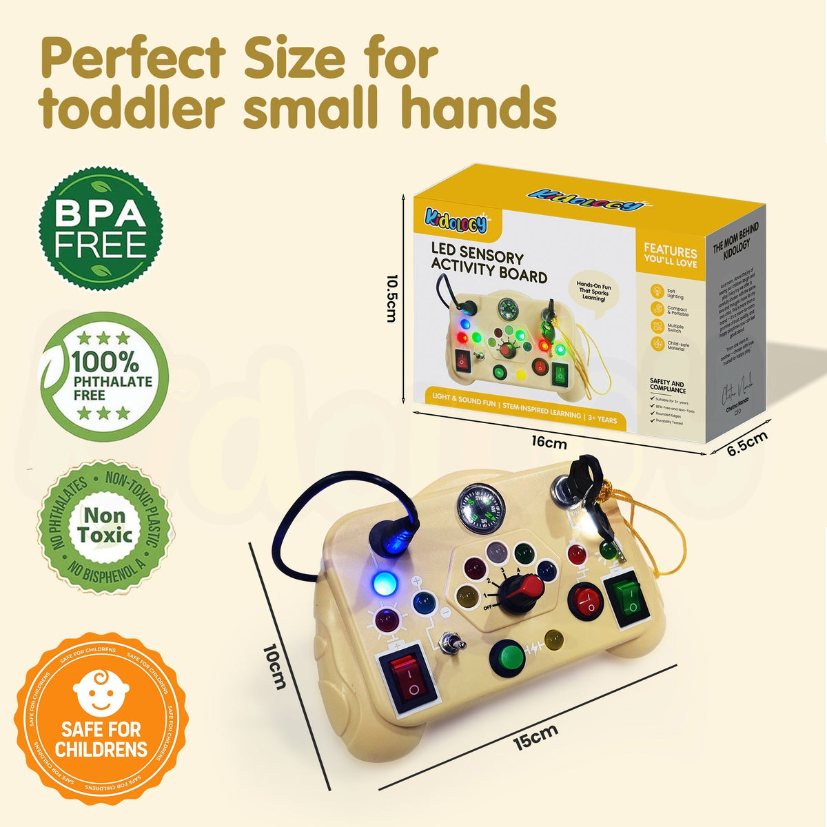 Montessori LED Sensory Board
