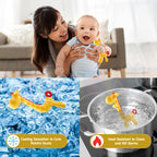 Giraffe Shaped Teether Baby Toy