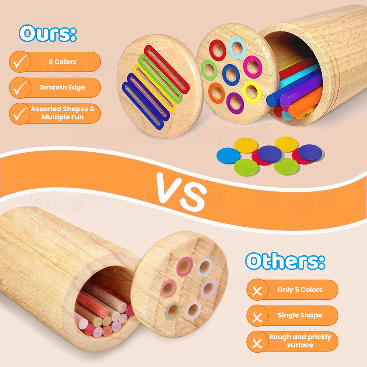 Multi Activity Montessori Wooden Toy