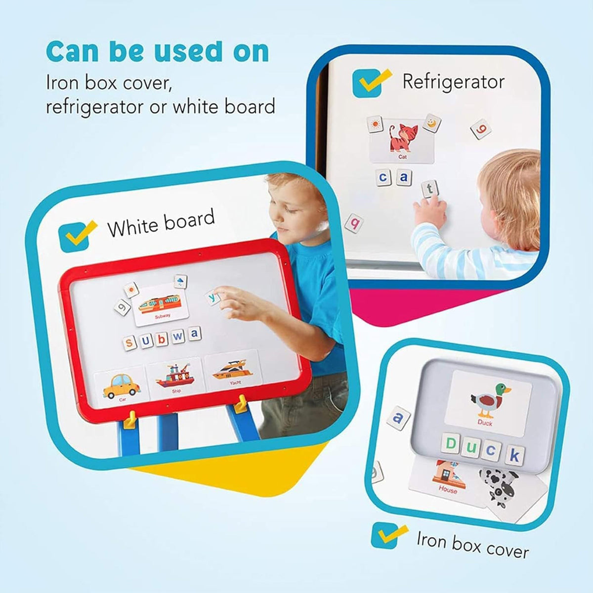 Magnetic Letters and Numbers Learning Set