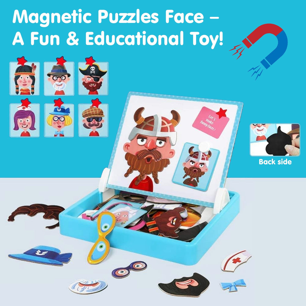Face Change Magnetic Puzzle Set
