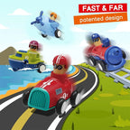 Bonkerheads Push & Go Play Cars