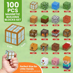 Magnetic Creative Builder Blocks ( 100 PCS )