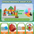 Magnetic Creative Builder Blocks ( 100 PCS )