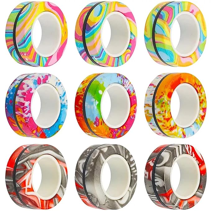 Magnetic Rings Fidget Toy