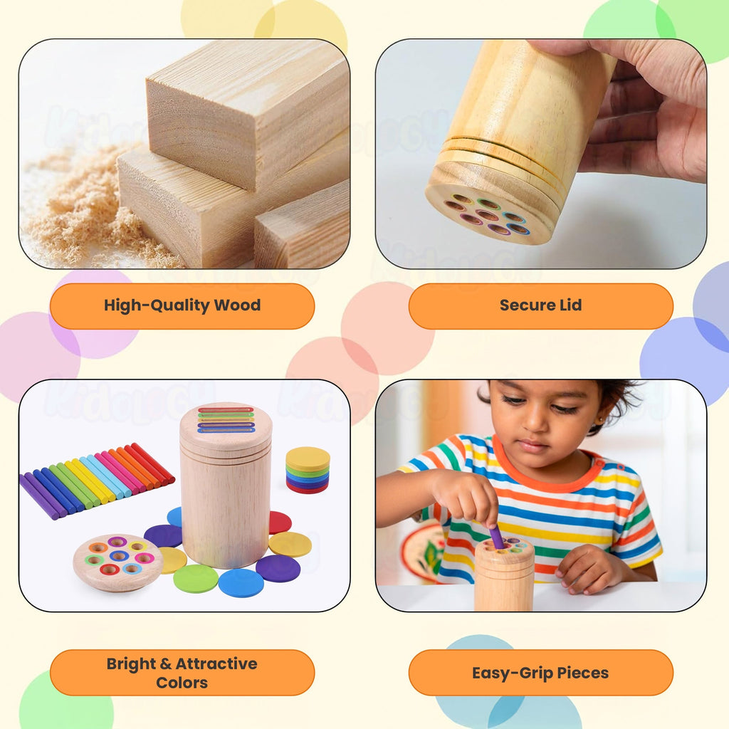 Multi Activity Montessori Wooden Toy