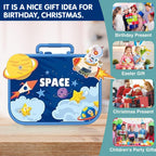 Children Creative Screw Tool Box Space Puzzle Game