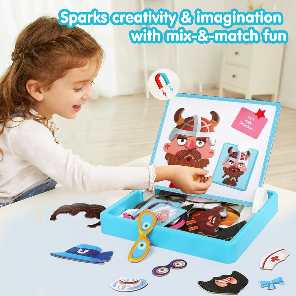 Face Change Magnetic Puzzle Set