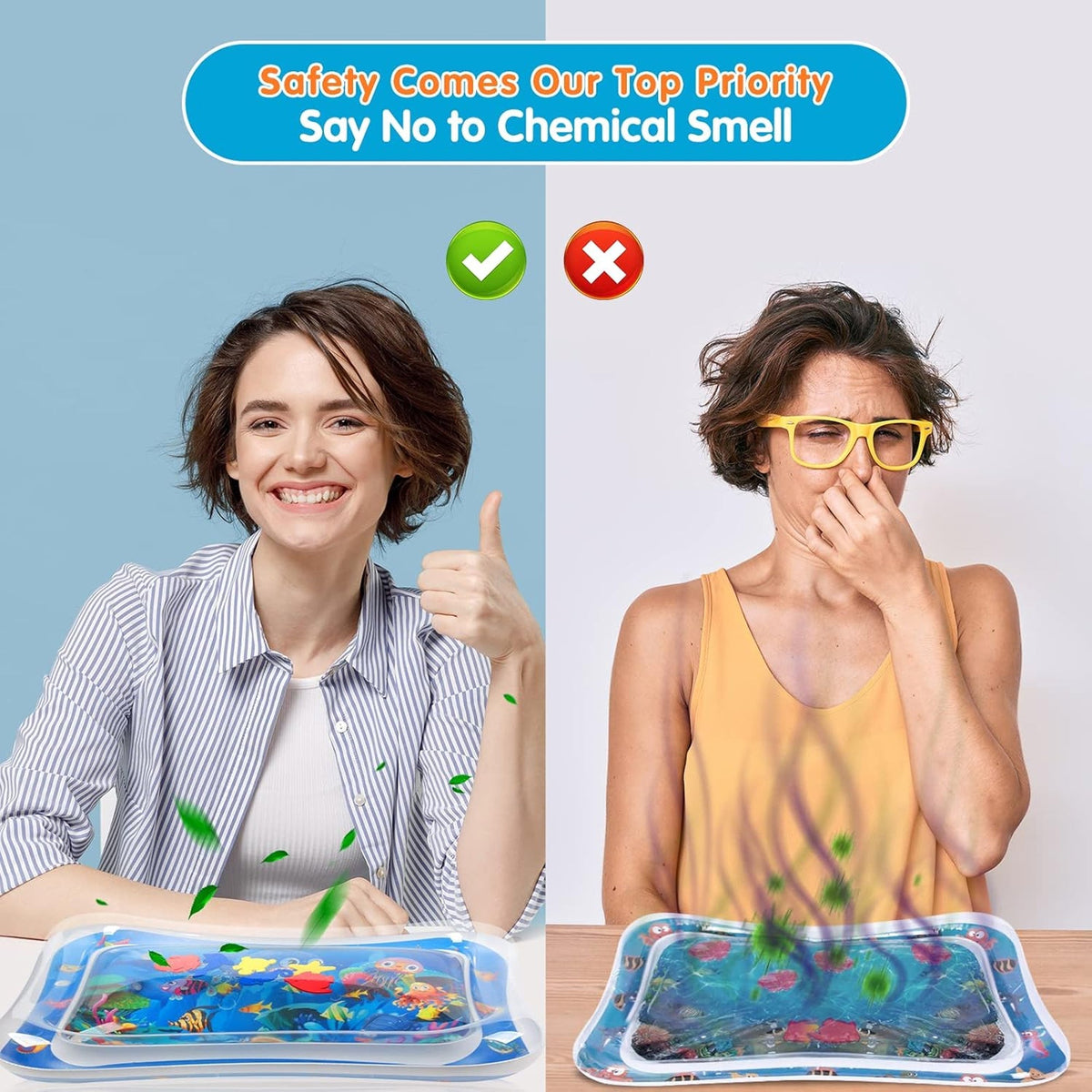 Water Play Mat for Babies