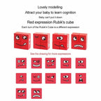 Montessori Cartoon Cube: Educational Toy