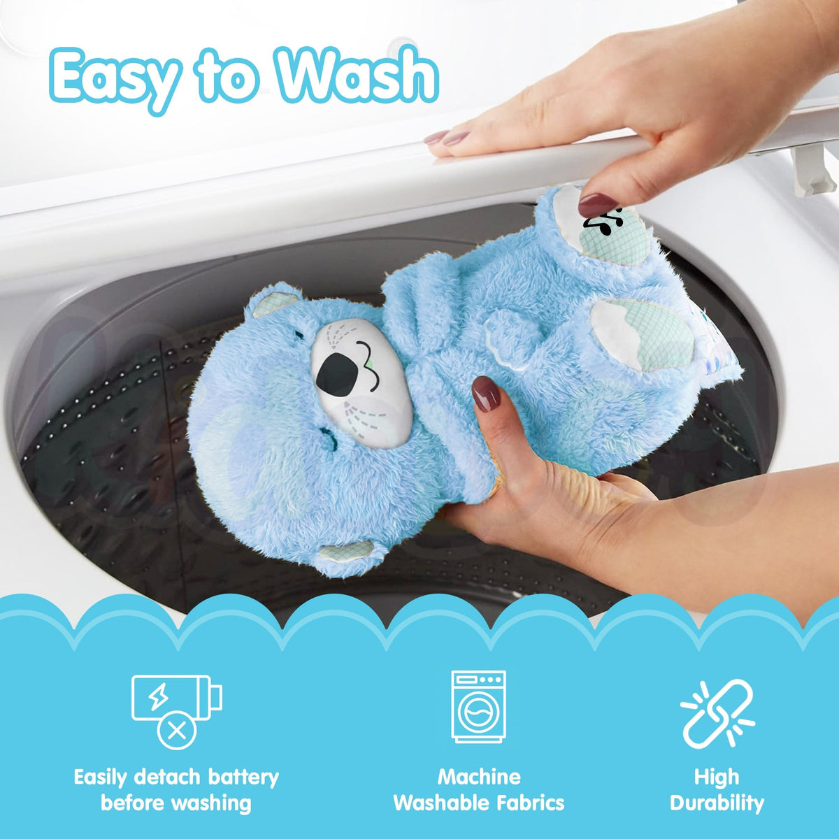 Breathing Motion Interactive Teddy Bear