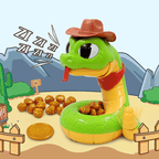 Electric Tricky And Scary Rattlesnake Toy
