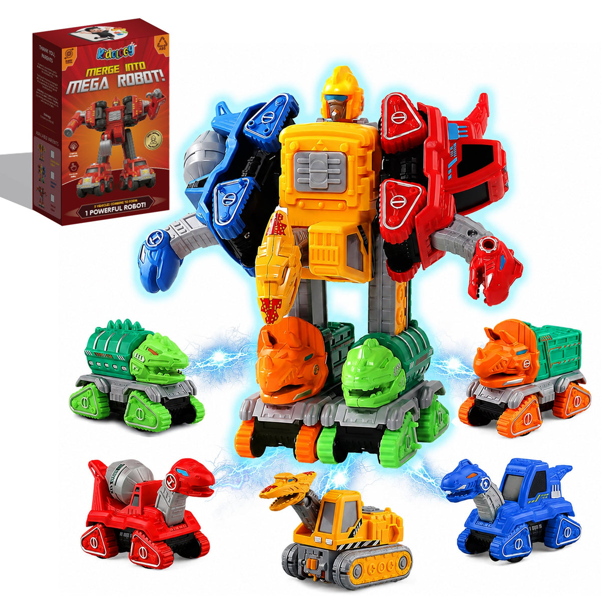 5-in-1 Robot Toy Set