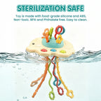 Elephant Pull String Montessori Baby Toy