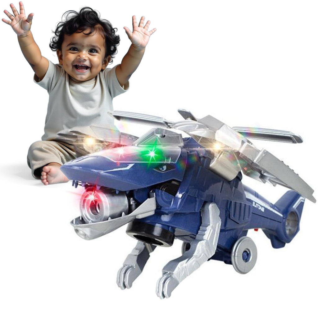 Flash-Spray Go Action LED Musical Chopper