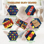 ALPHABETS AND NUMBERS BUSY BOARD