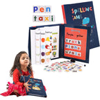 Magnetic Reusable Spelling Game for Kids