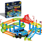 DIY Rapid Variety Car Racing Track with Electric Car Toys
