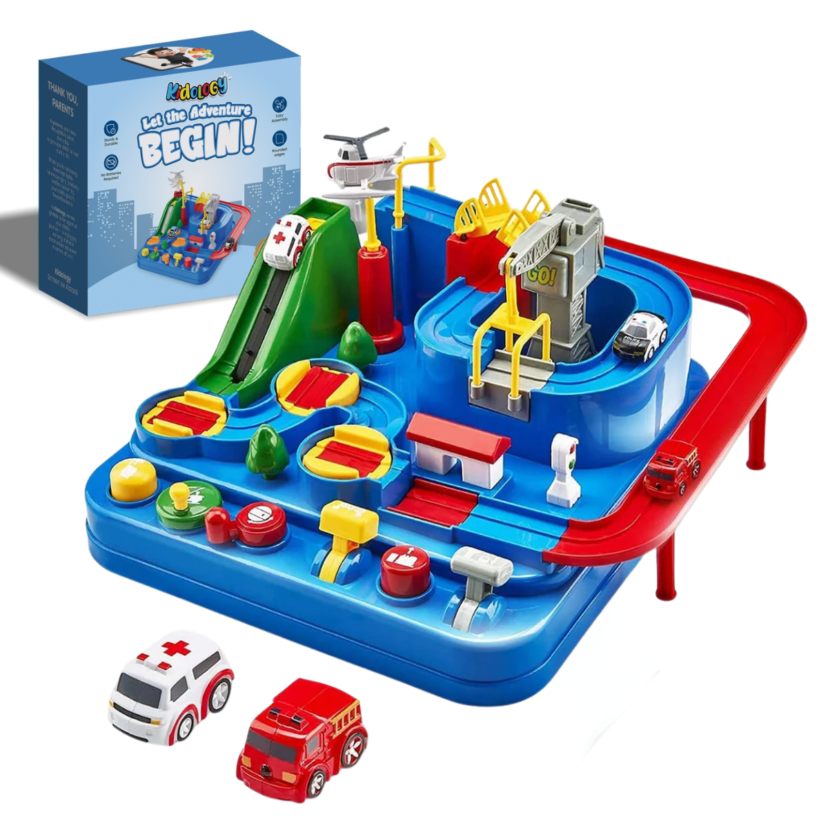 Car Adventure Rescue Track Set Educational Toy