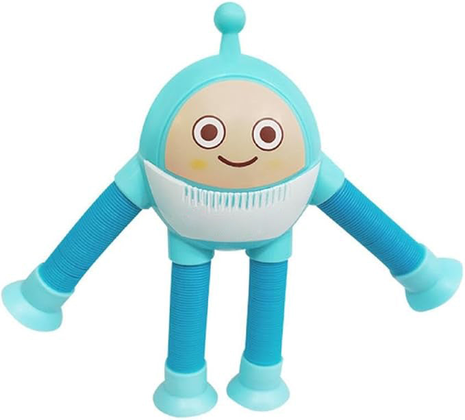 Cartoon Egg Telescopic Toy