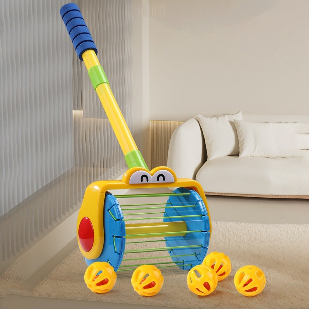 Kid's Ball Shooting Pot and Vacuum Cleaner