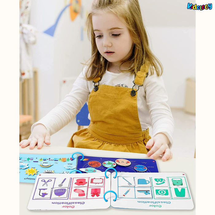 Montessori Quiet Book Pack of 3