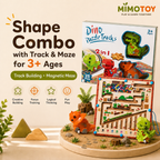 📦Free Shipping📦 Toys for ages 3+ – Dinosaur puzzle & magnetic maze combo