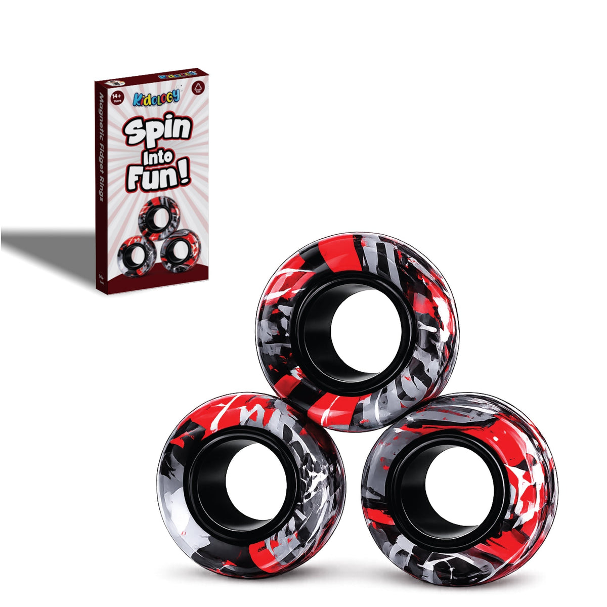 Magnetic Rings Fidget Toy
