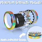 Magnetic Ring Spinner Therapy Toy